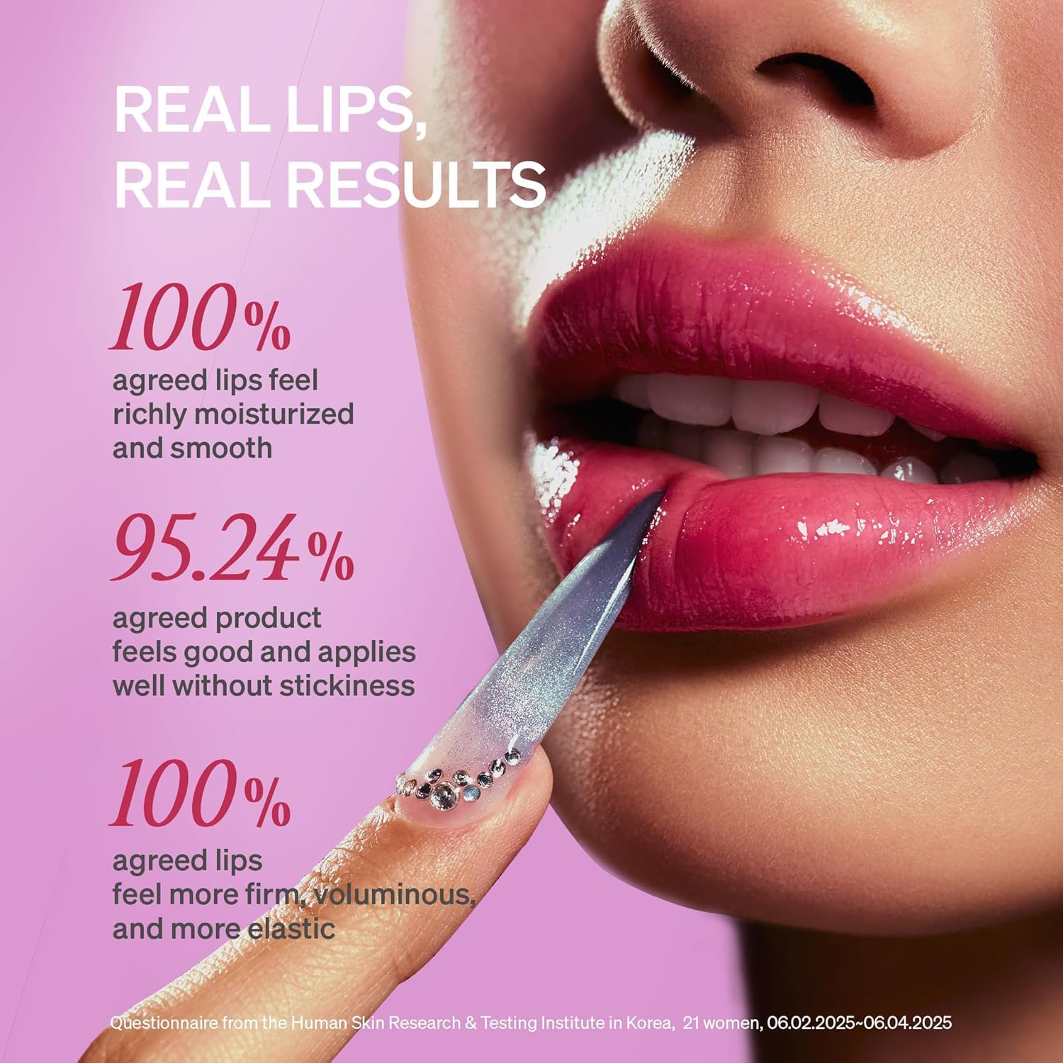 KNEMO LipLock Jelly Serum Grape Crush tint adds playful color and gloss.