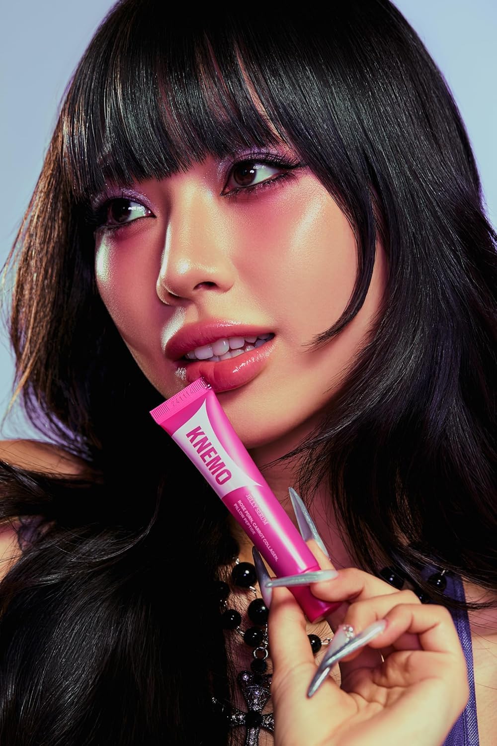 KNEMO LipLock Jelly Serum tinted gloss for daily lip glam.