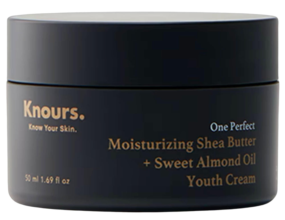 Knours One Perfect Youth Cream bottle with sleek packaging for daily hydration.