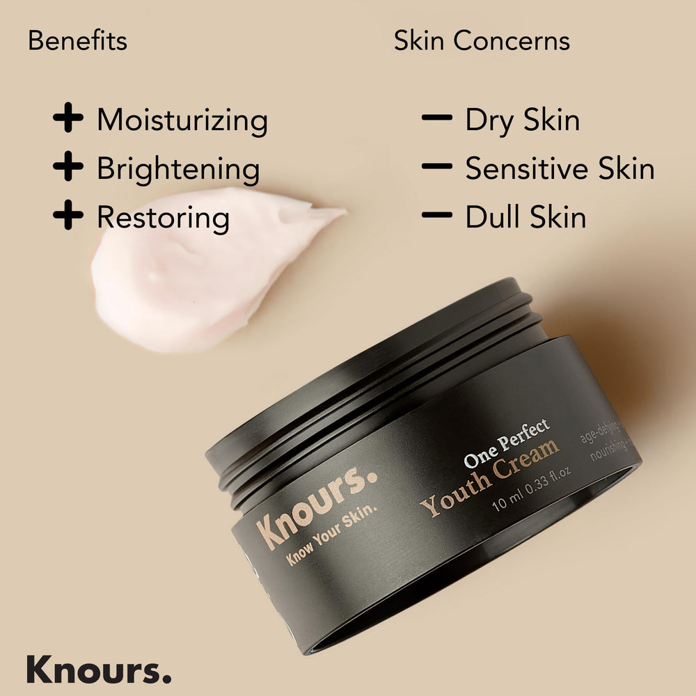 Knours packaging detail emphasizing clean, eco-friendly design.