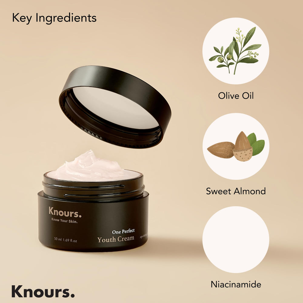 Close-up of Knours cream texture, smooth and rich.