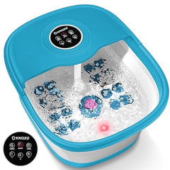 KNQZE collapsible foot spa with remote control for effortless operation and relaxation.
