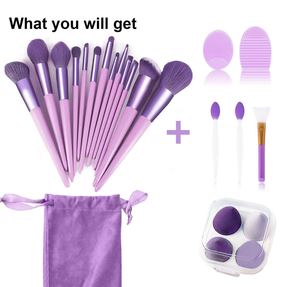 Koccido brush cleaning egg and storage bag keeps kit tidy.