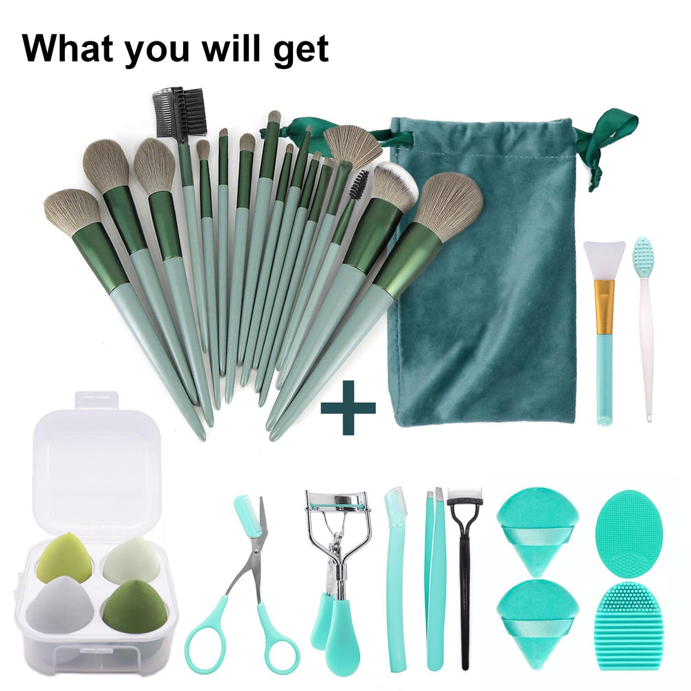 Koccido cleaning tools green kit for easy brush maintenance