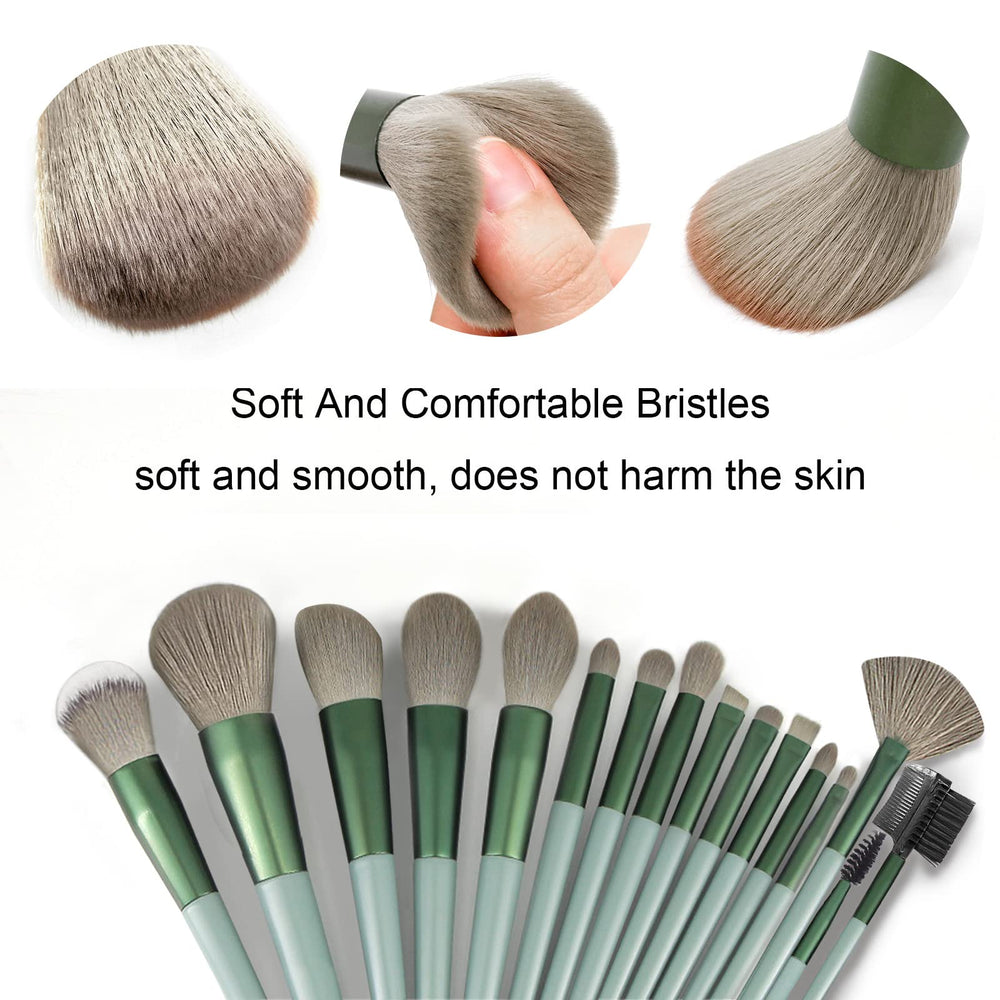 Koccido foundation brush dense bristles closeup for smooth foundation application