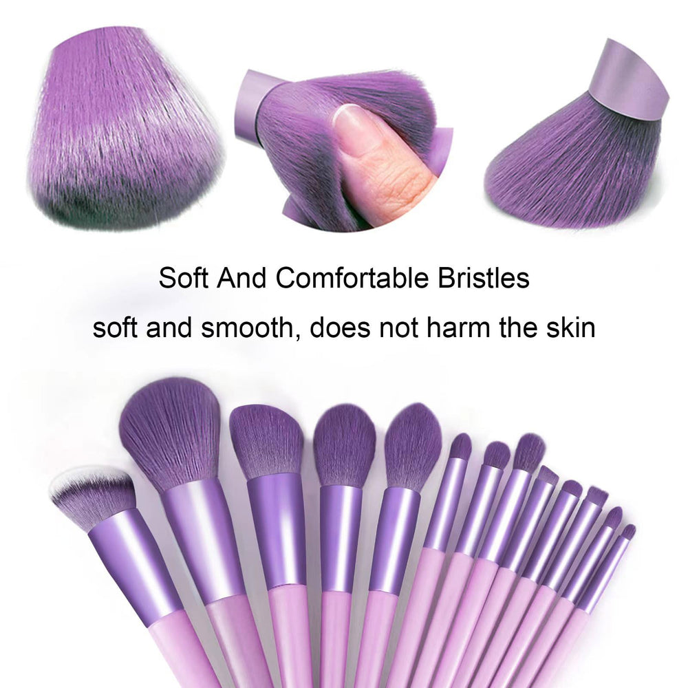 Koccido foundation brush soft bristles closeup highlights smooth foundation application.