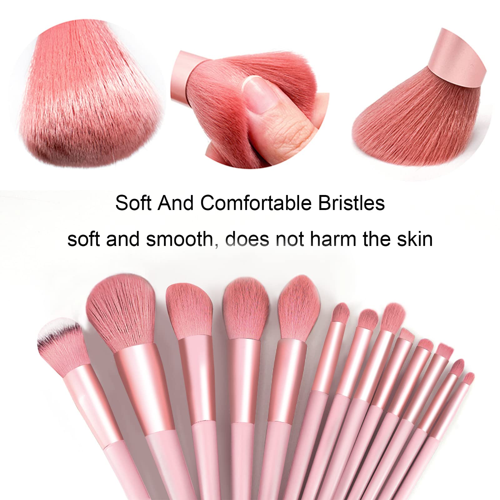 Koccido foundation brush with soft bristles for a smooth, natural finish.