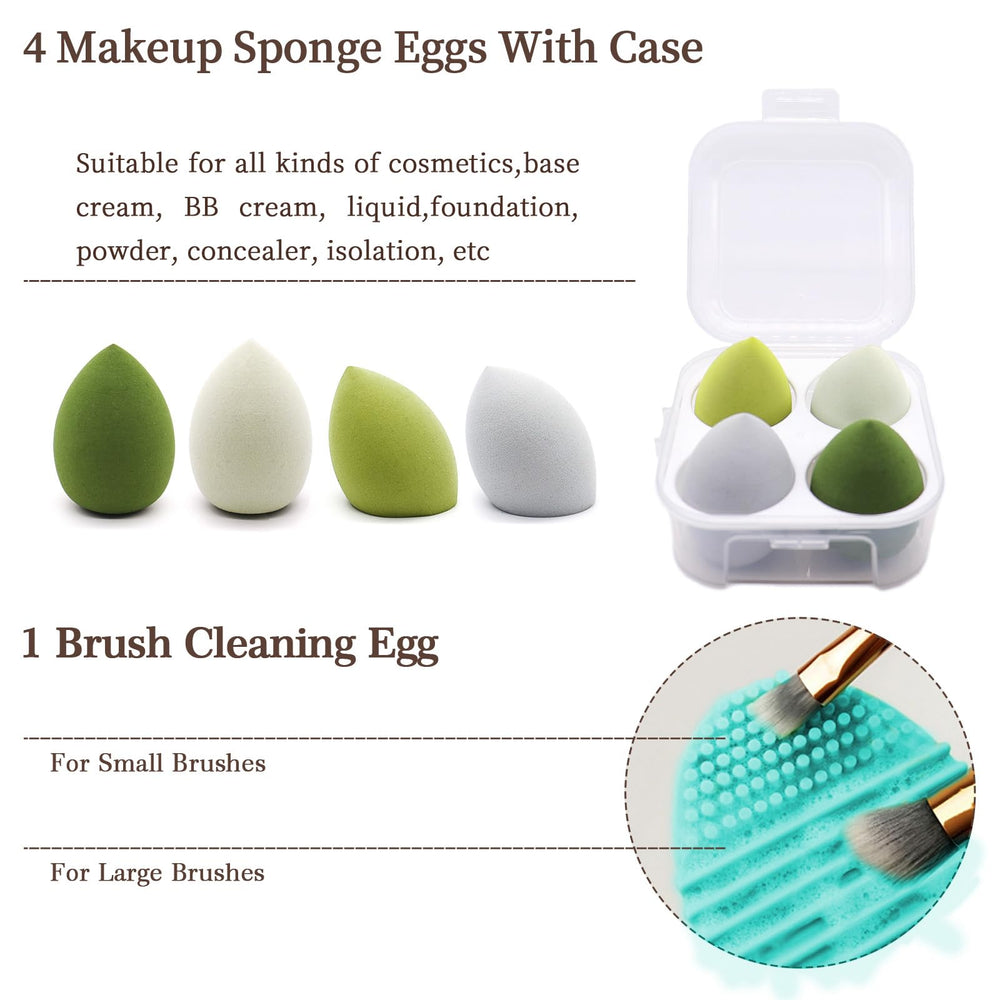 Koccido silicone face-pack brush for gentle facial application.