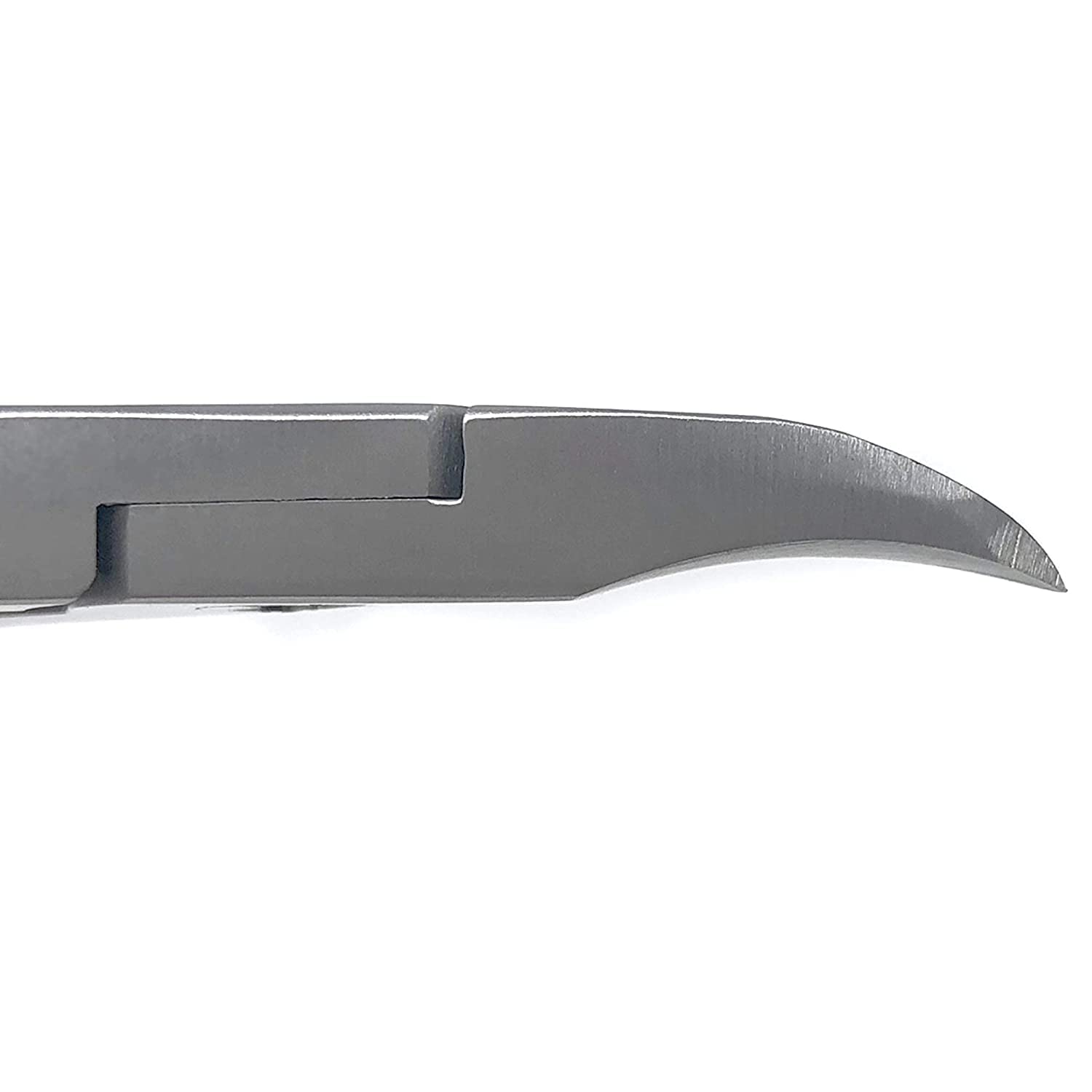 Kohm ingrown toenail clippers stainless-steel construction offers rust resistance and long-lasting durability.