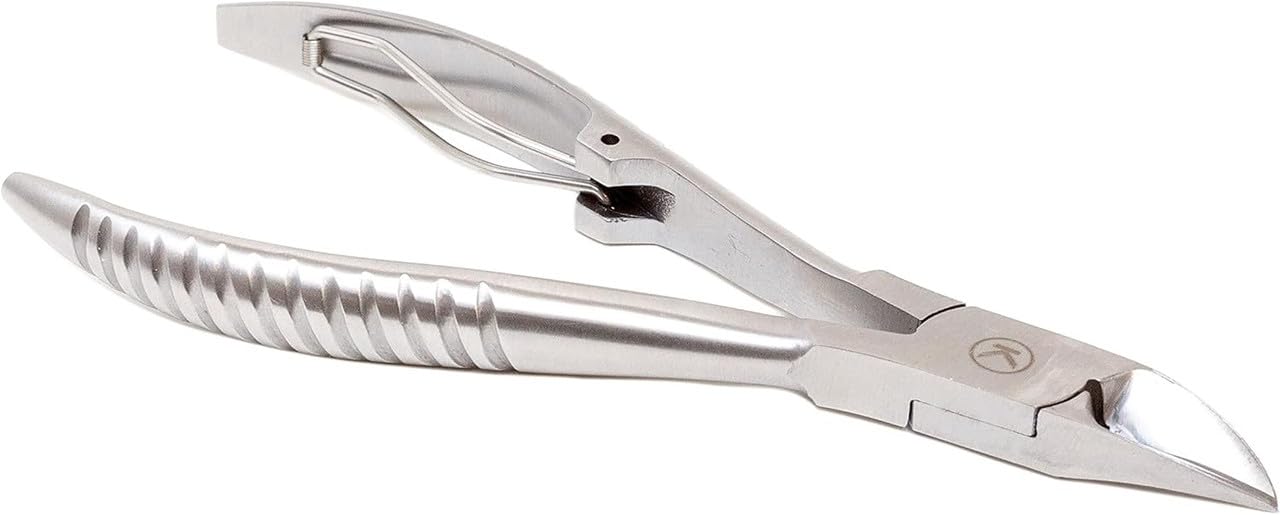 Kohm ingrown toenail clippers thick nails ready for trimming without cracking.
