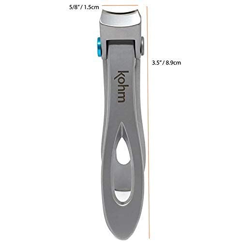 KOHM nail clippers alloy-coated-steel built for durable performance in regular use.