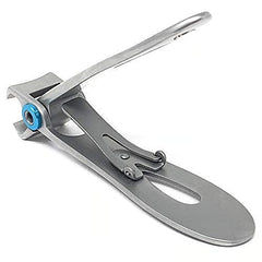 KOHM nail clippers concave-jaw secures a clean bite for thick-nail clipping.