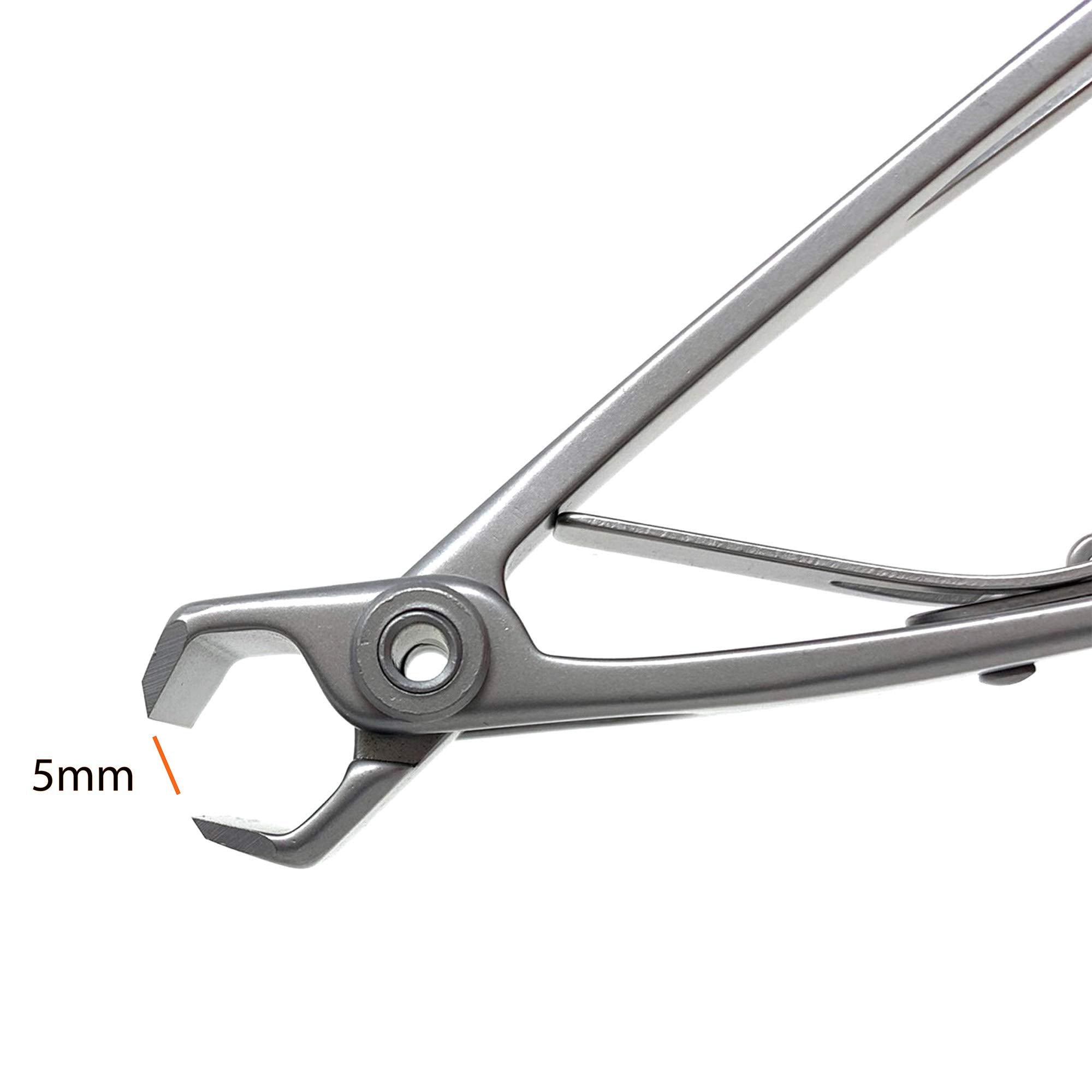 KOHM durable stainless steel clipper stays sharp for tough nails.