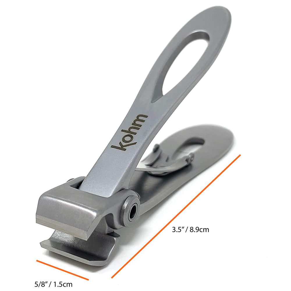 KOHM ergonomic anti-slip grip provides comfortable use for all ages.