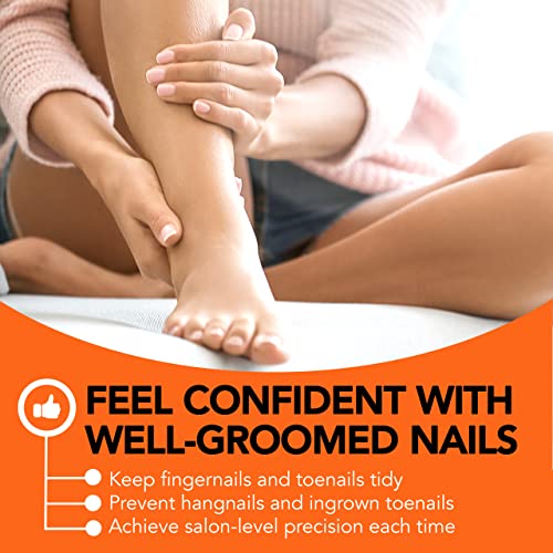 KOHM nail clippers for-thick-nails senior-use suited for seniors and caregivers.