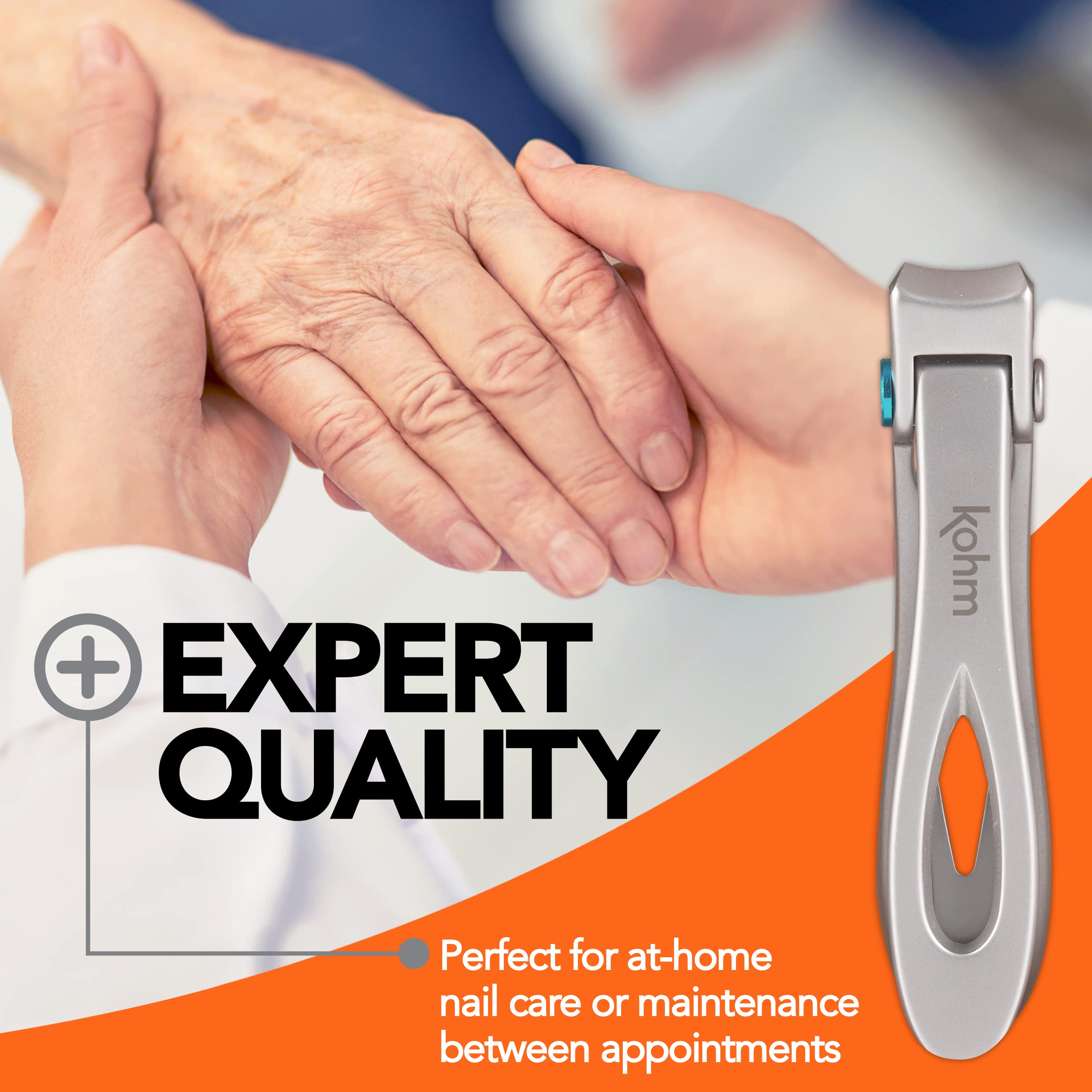 KOHM nail clippers holiday-tool makes gift-ready grooming essentials.