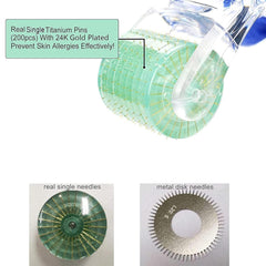 Koi Beauty derma roller portable design with storage case for tidy at-home sessions.