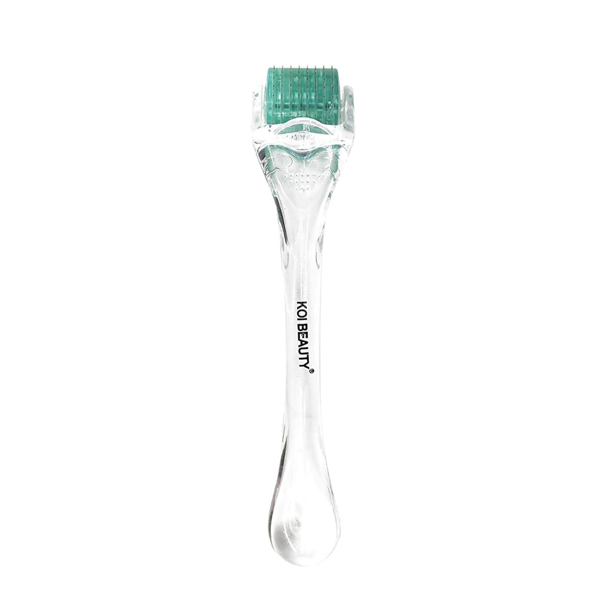 Koi Beauty derma roller with titanium pins for precise microneedling and glow