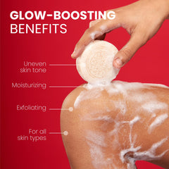 Koji White Kojic Acid Bump Eraser applied to underarms for even-toned brightness