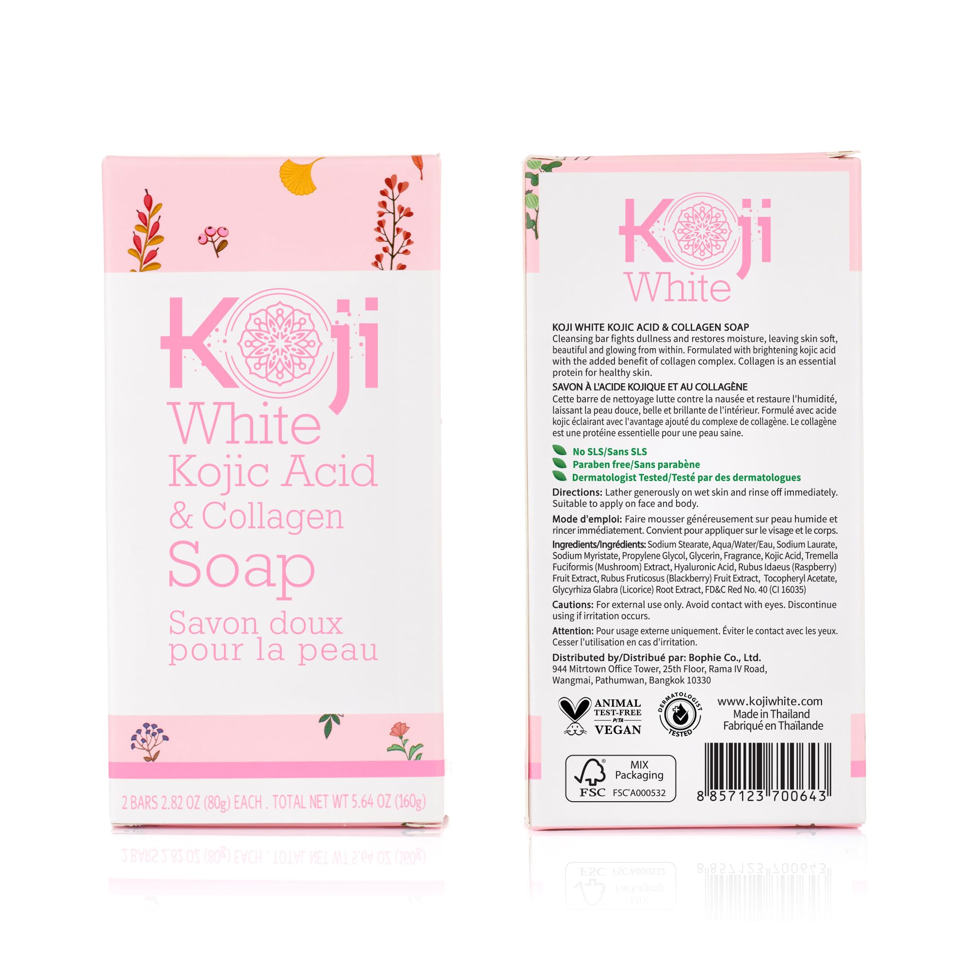 Koji White two-bars-pack demo highlighting dual-bar convenience.