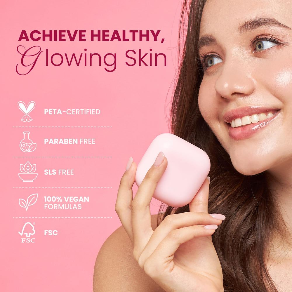 Koji White vegan paraben-free soap promoting clean, ethical skincare.