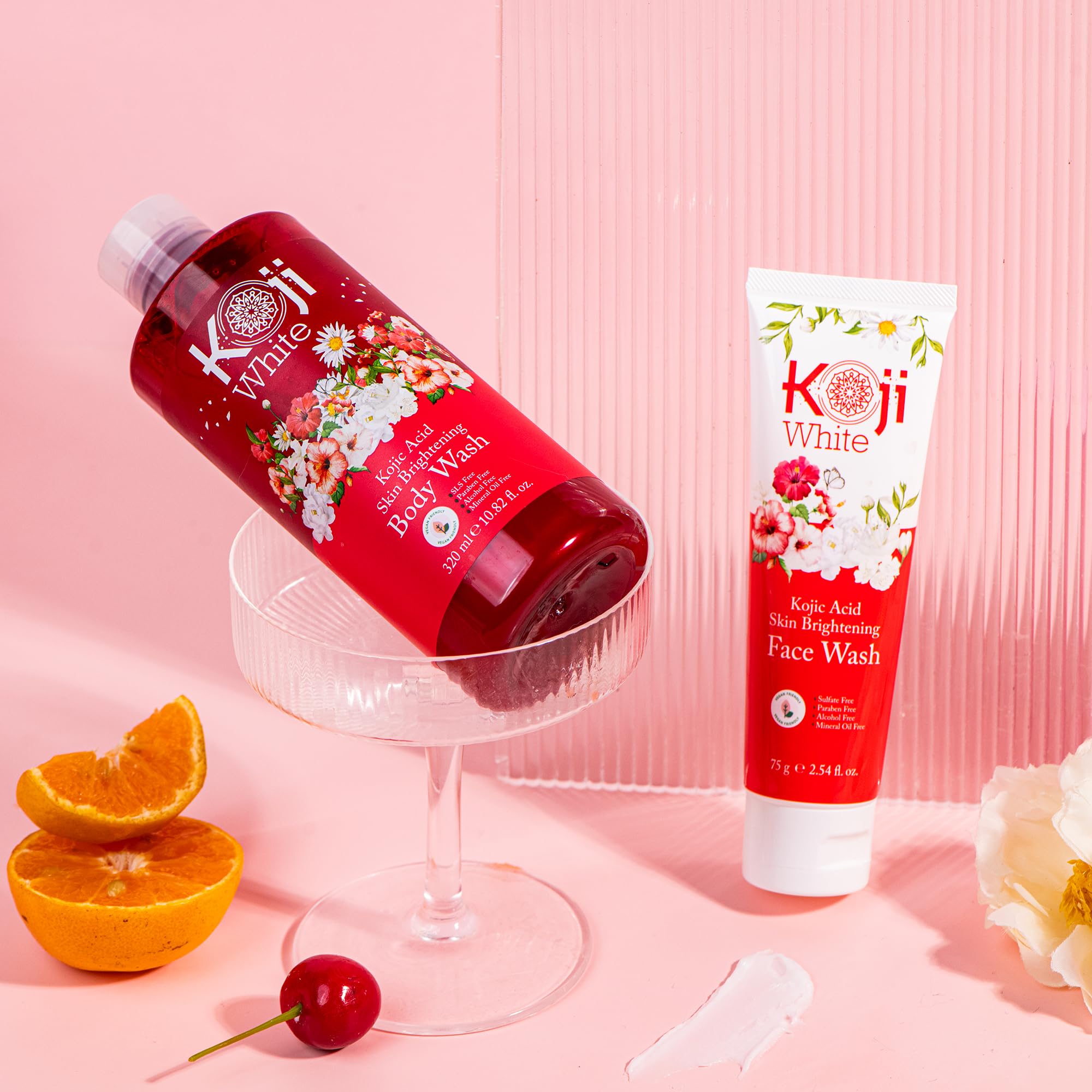 Koji White vitamin C extract closeup highlights brightening potential for even tone