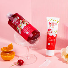 Koji White vitamin C extract closeup highlights brightening potential for even tone