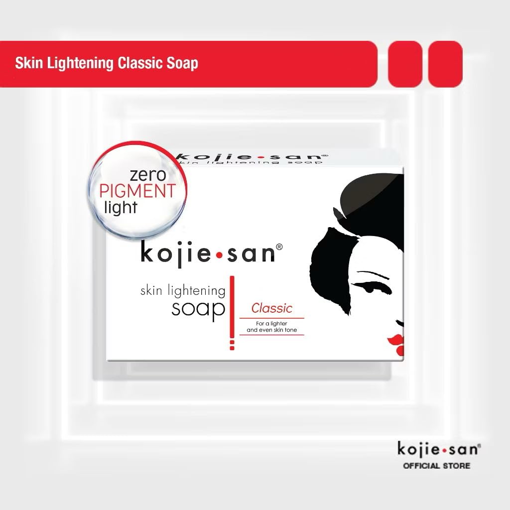 Kojie San Kojic Acid Soap bars-closeup shows creamy lather for gentle cleansing.