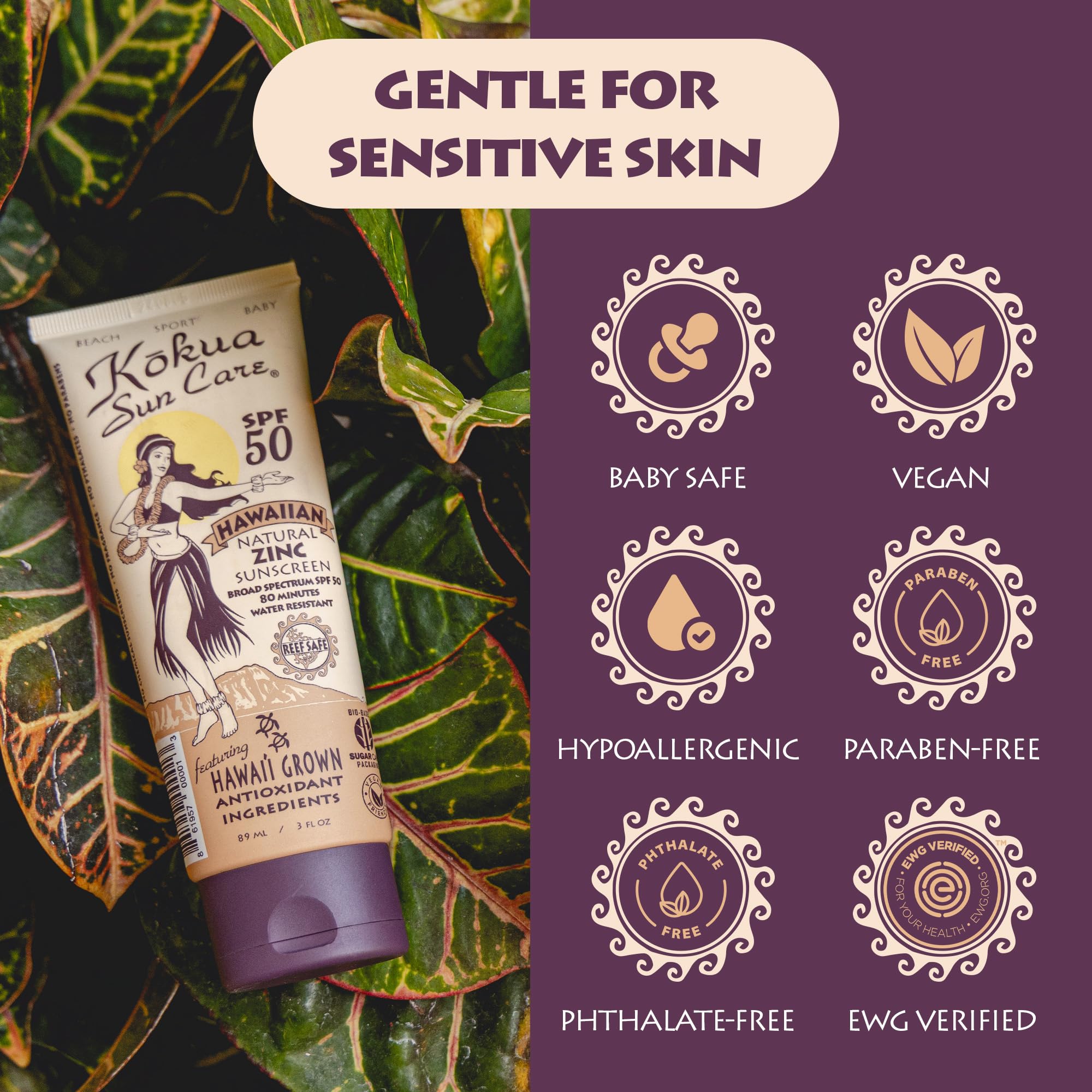 Kokua Sun Care kukui nut oil close-up highlights hydrating Hawaiian superfood benefits