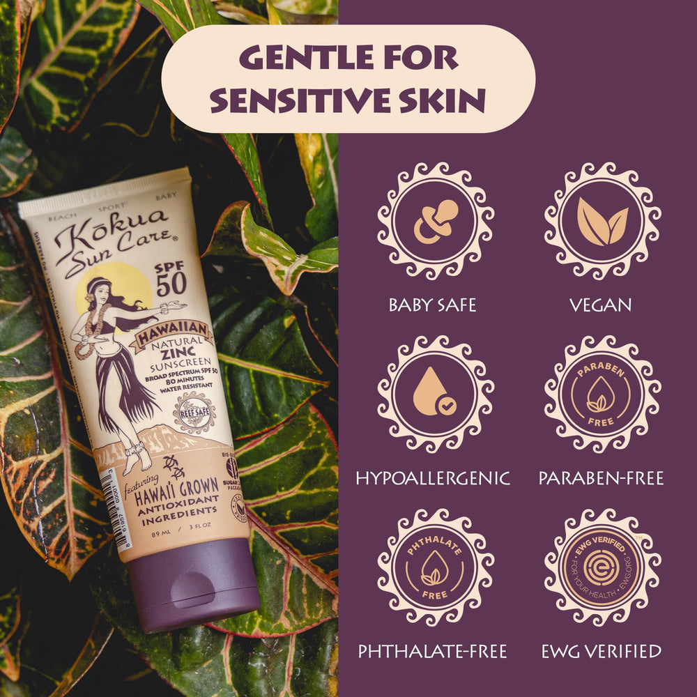 Kokua Sun Care kukui nut oil close-up highlights hydrating Hawaiian superfood benefits