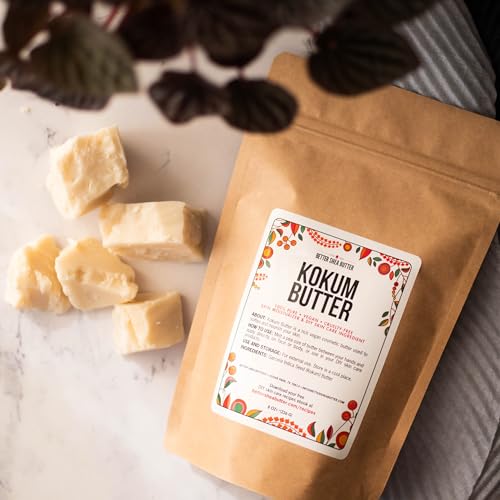 Kokum Butter smooth melt application ideal for blending into body lotions.