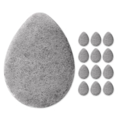 KOL Face Scrubber charcoal pads pack for daily cleansing and makeup removal.