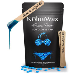 KoluaWax hard wax beads for face provide precise grip on coarse hair