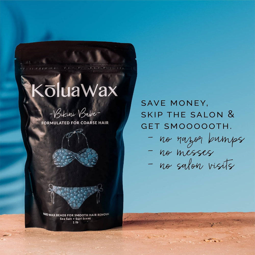 KoluaWax underarms and back waxing preview with smooth skin goals.