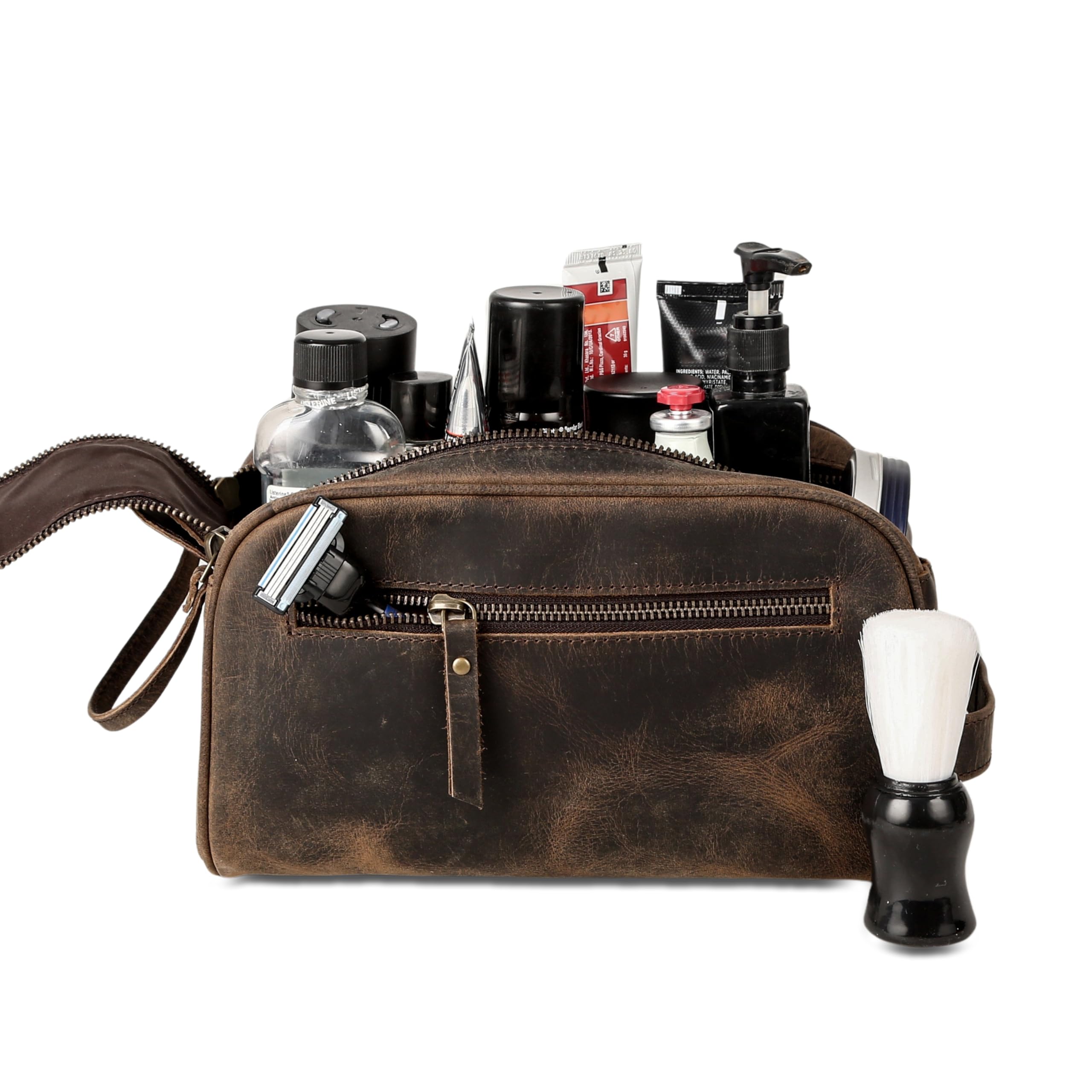 KomalC travel toiletry bag unisex design ideal for him or her.