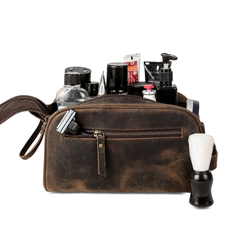 KomalC travel toiletry bag unisex design ideal for him or her.
