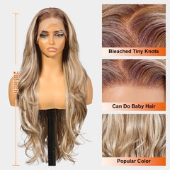 KOME ash blonde wig glueless fit system enables quick wear without glue drama.