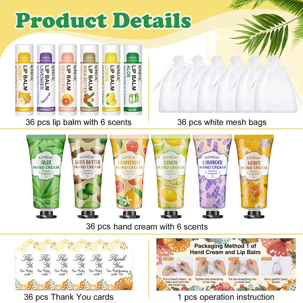 KONEUK lip balm bulk with assorted colors for on-the-go lip care