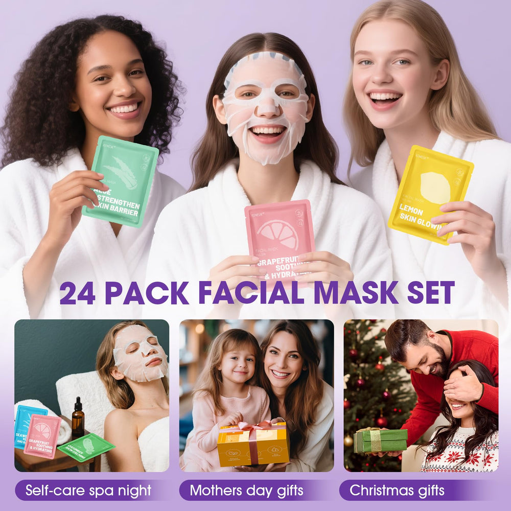 KONEUK grapefruit mask adds energizing aroma and gentle brightening feel