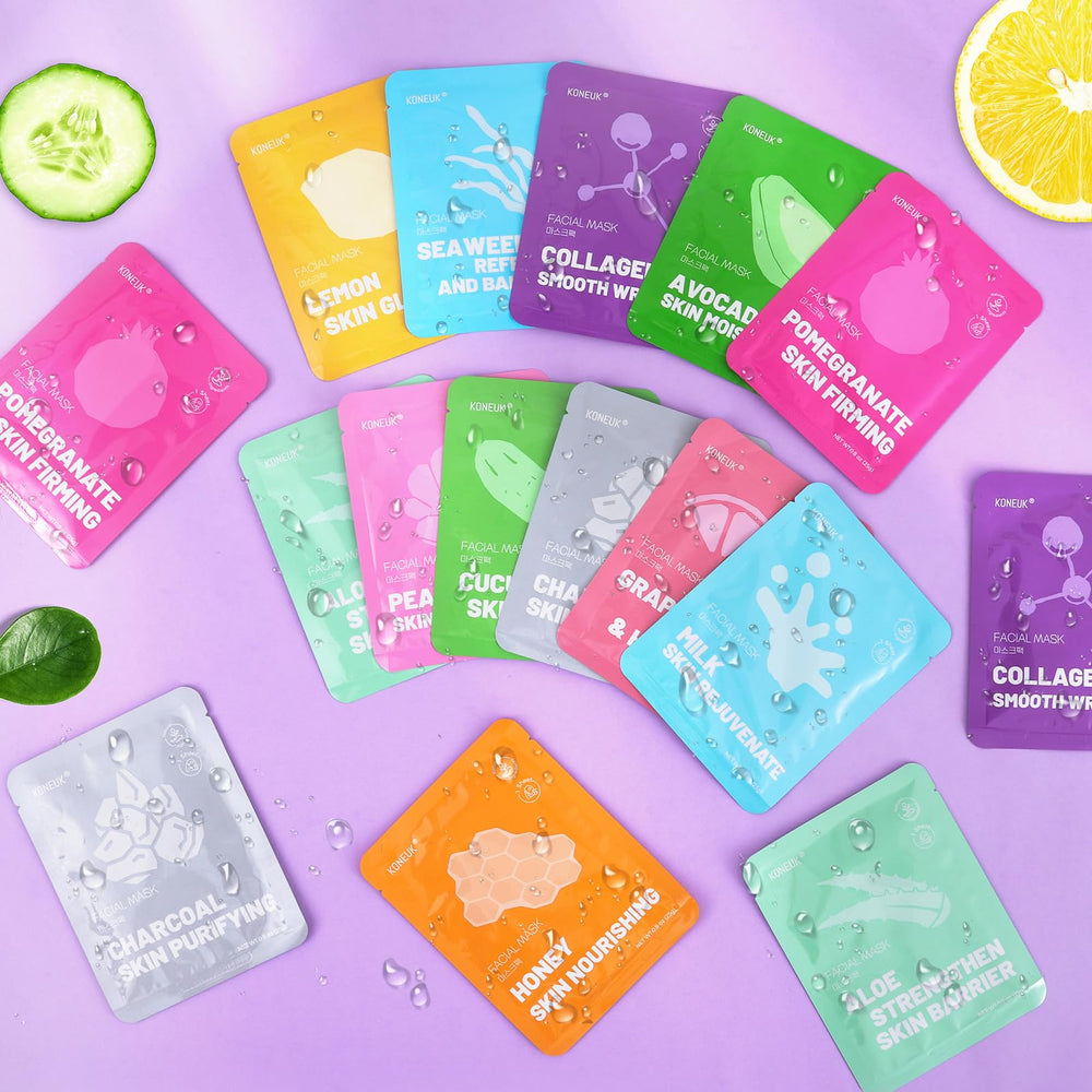 KONEUK honey mask provides rich moisture and soft finish