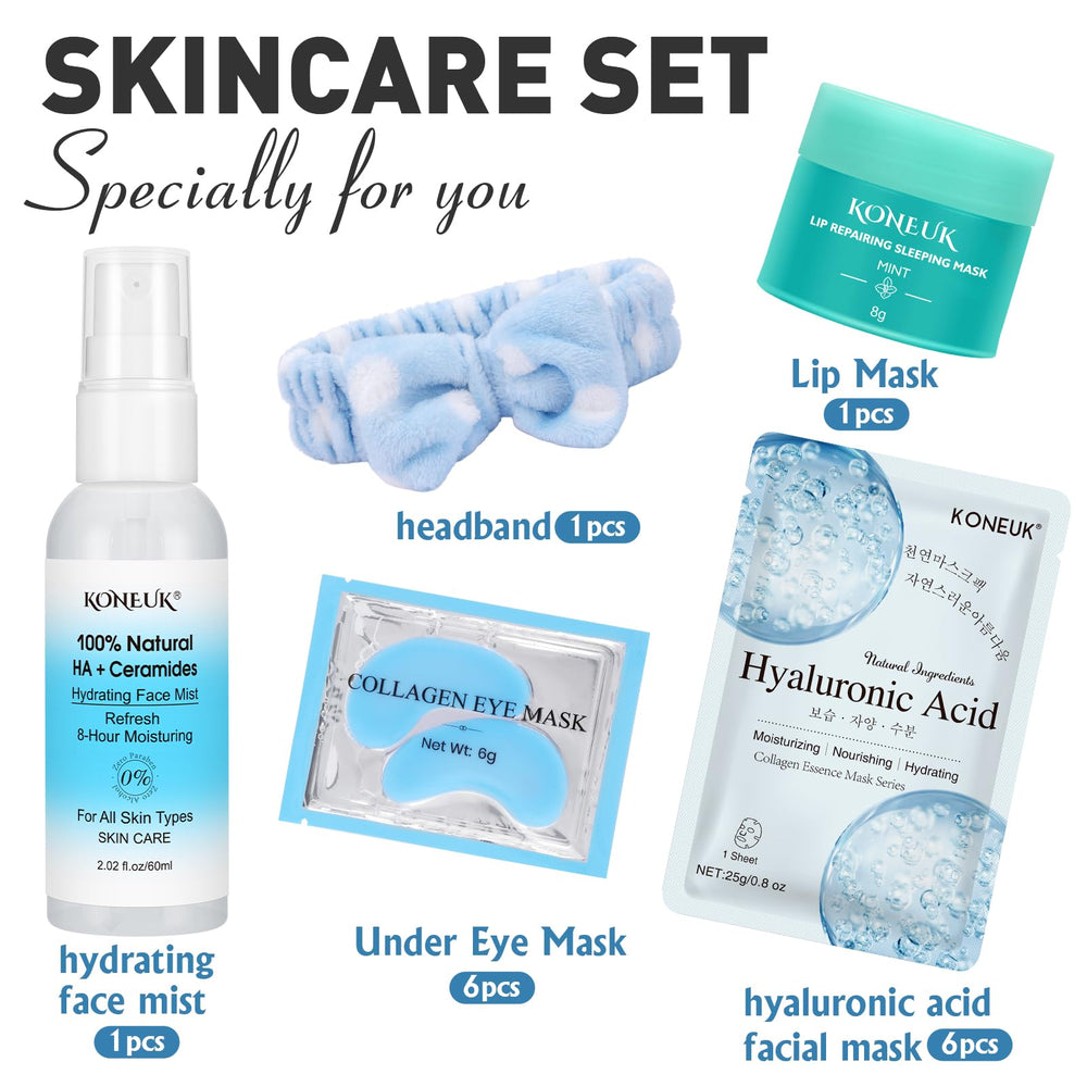 KONEUK hydrating facial masks deliver gentle nourishment for daily skincare