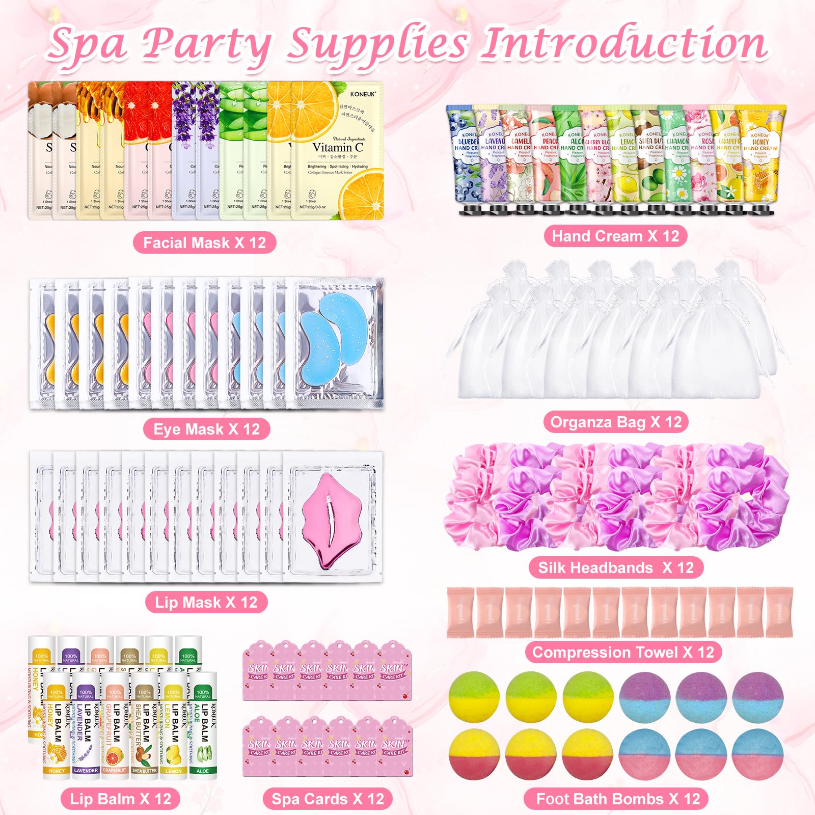 KONEUK spa party under-eye patches highlight refreshing brightness for tired eyes