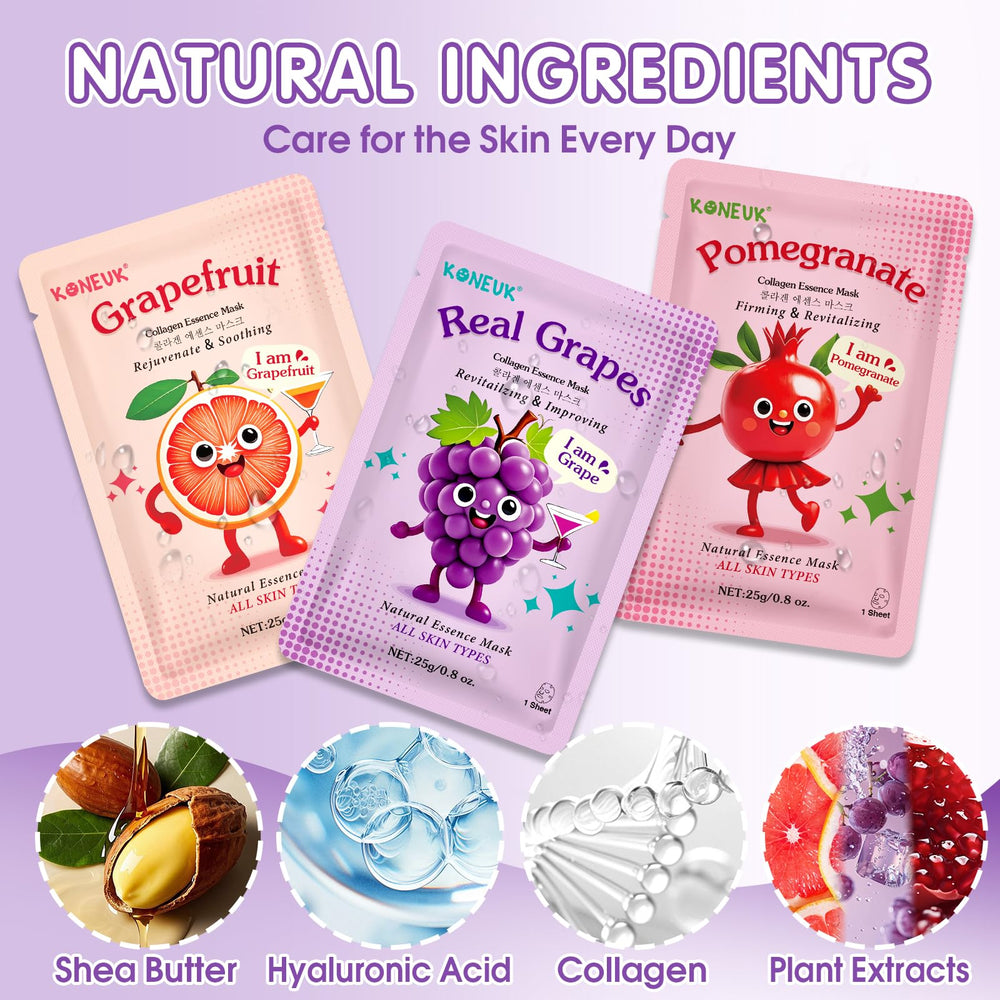 KONEUK teen girl skincare gift set ideal for birthdays and celebrations.