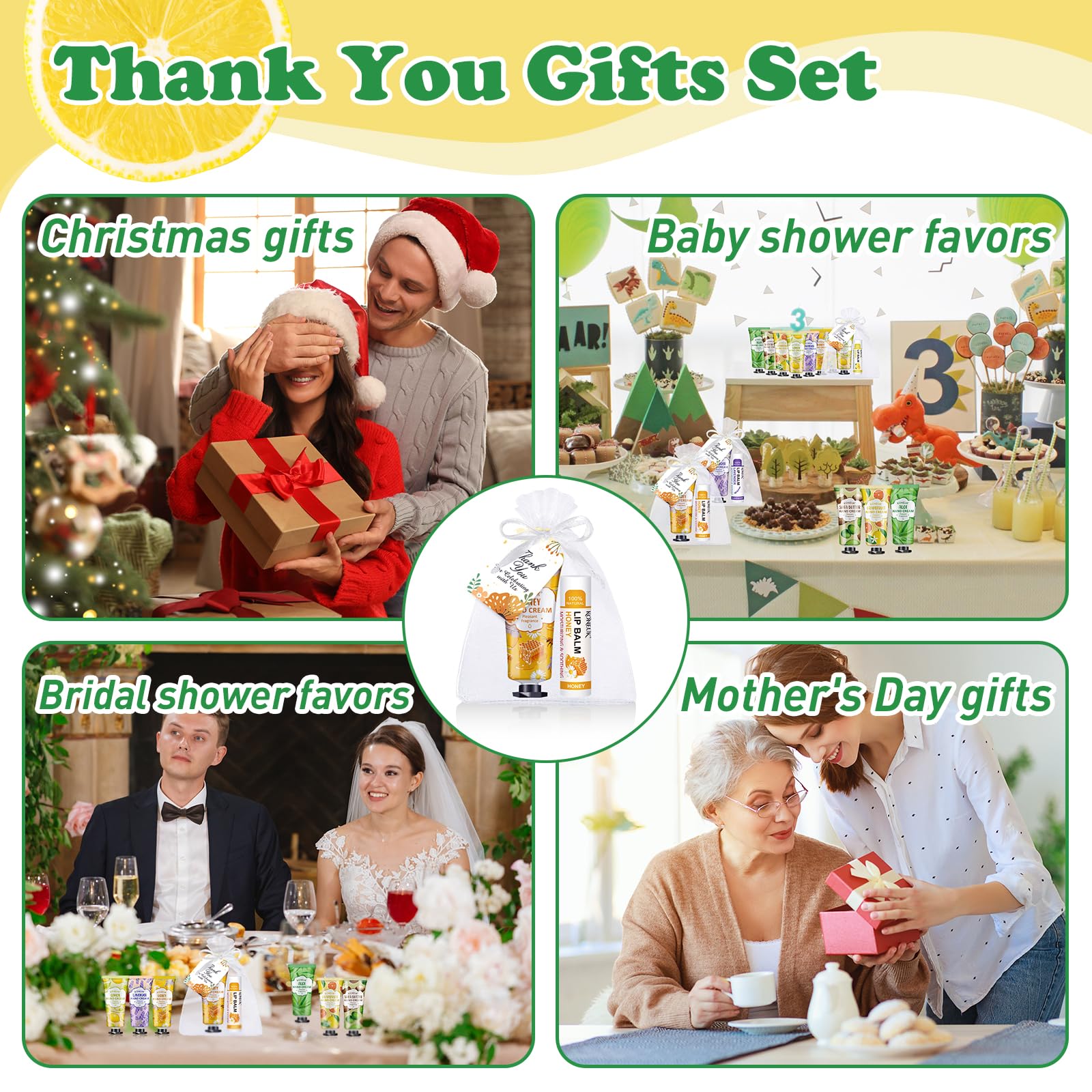 KONEUK wedding favor display with fragrance variety for celebrations