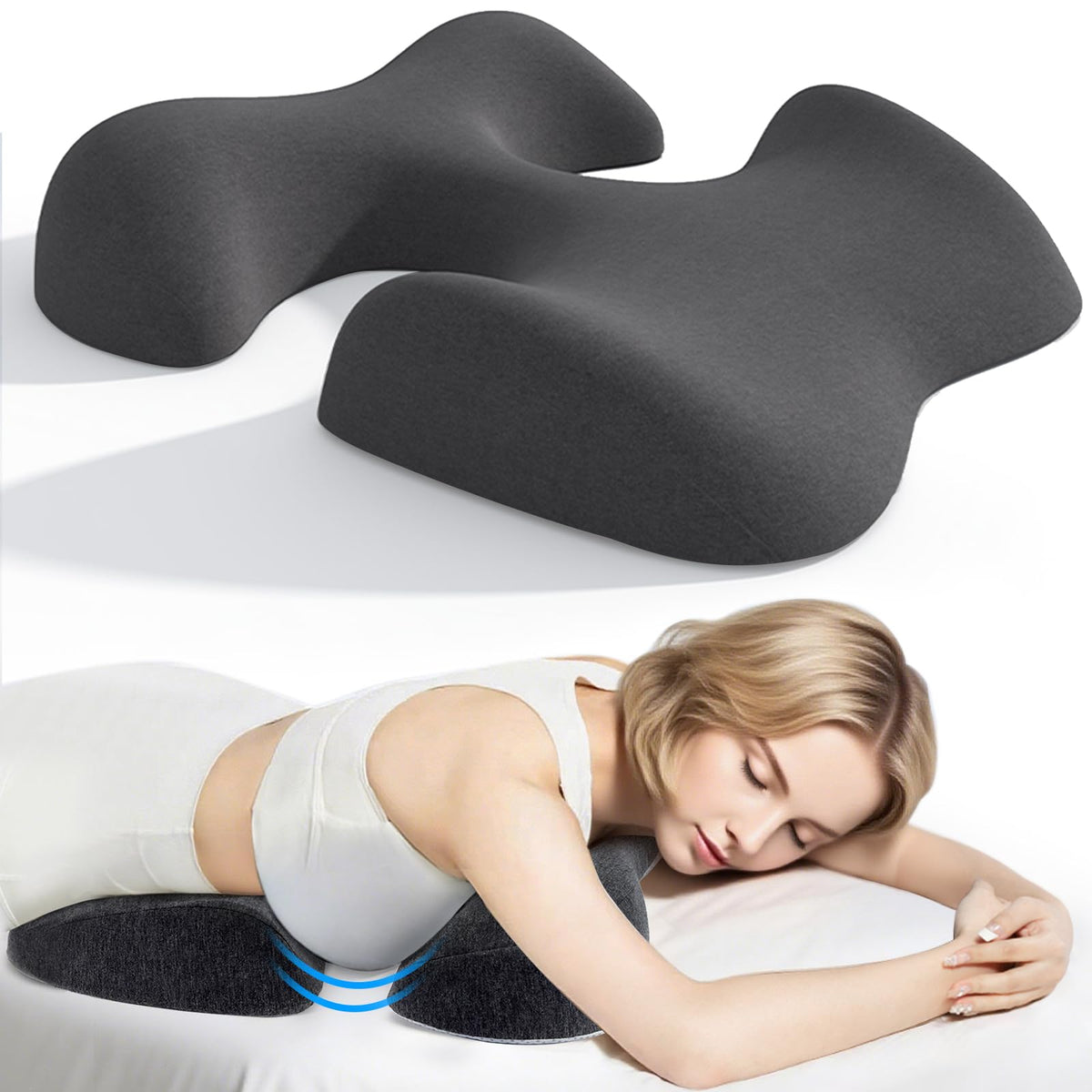 KONOVOLY breast pillow for massage with foam cushioning supports comfortable massages