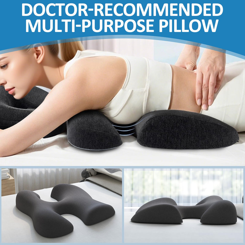 KONOVOLY removable-cover breast pillow for easy washing and lasting freshness
