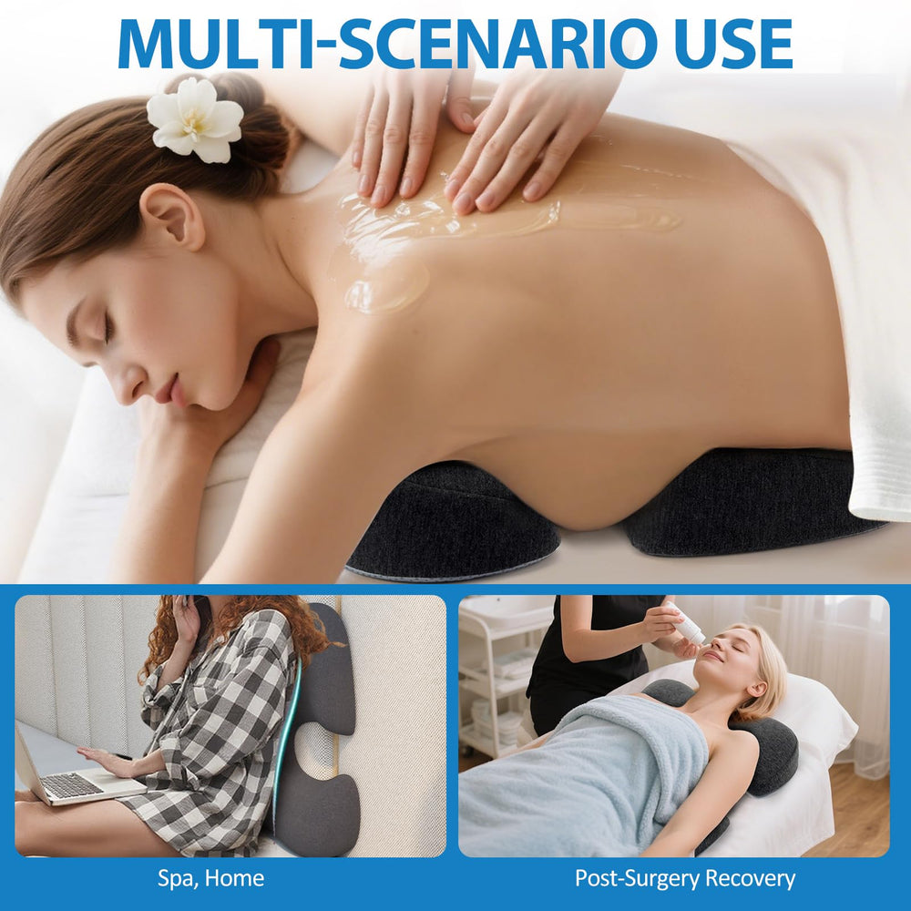 KONOVOLY shoulder-chest-relief pillow helps ease tension and encourages better posture
