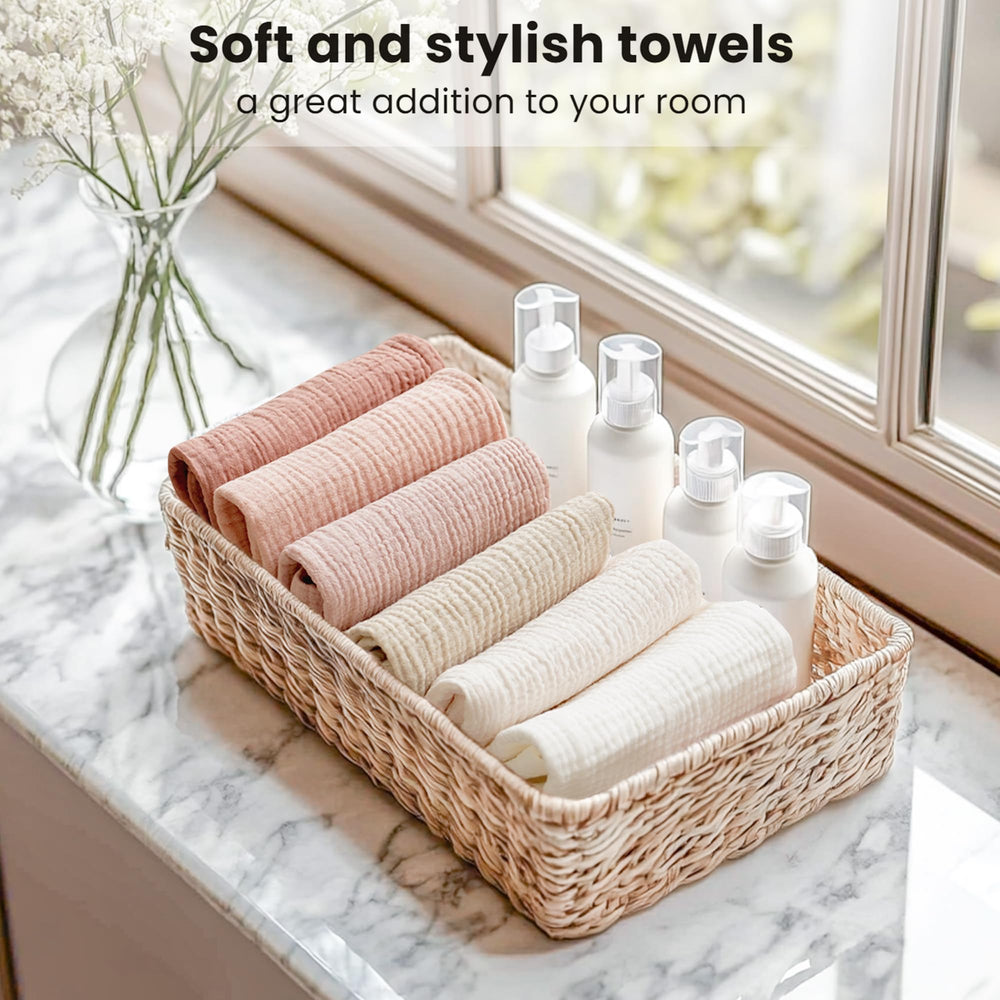 Konssy face cloths sensitive skin use emphasize gentle care for sensitive skin.