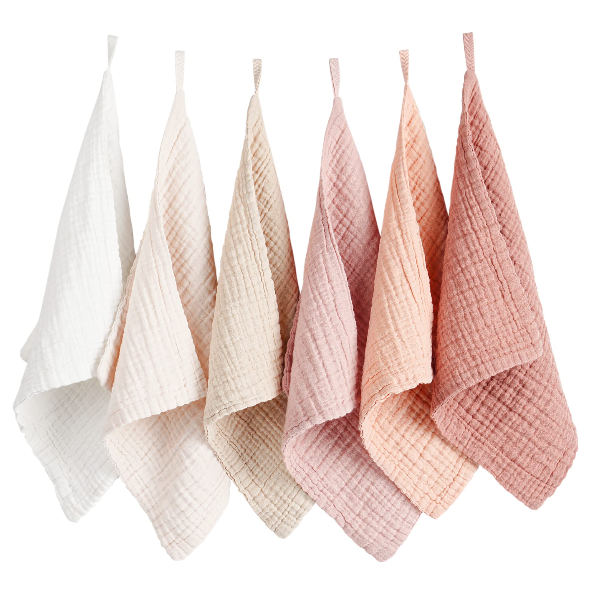Konssy face cloths soft texture close-up for gentle cleansing.