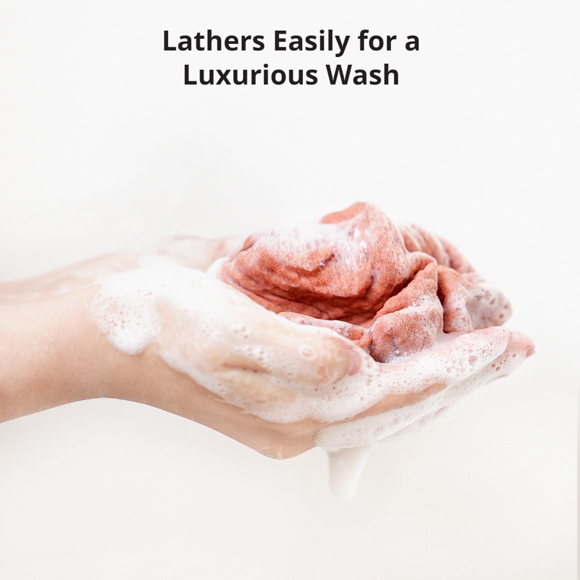Konssy face cloths with hanging loop for quick drying and easy storage